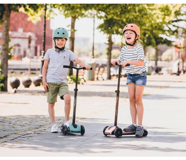 Scoot & Ride Highwaykick 5 LED Hulajnoga balansowa 5+ Steel - 1017194 - zdjęcie 6